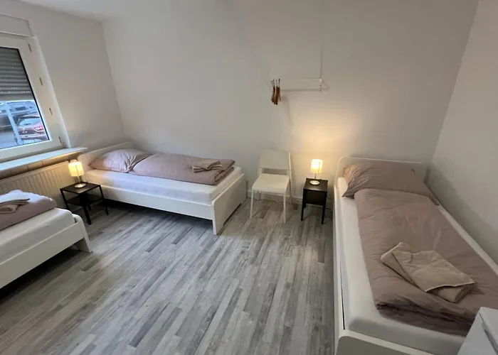 Apartmán Work And Sleep 6 Pers Komfortwohnung Fuer Gruppen H6 *
